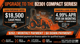 Kubota B2301 HST 4WD
