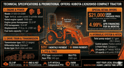 Kubota LX2620 HSD
