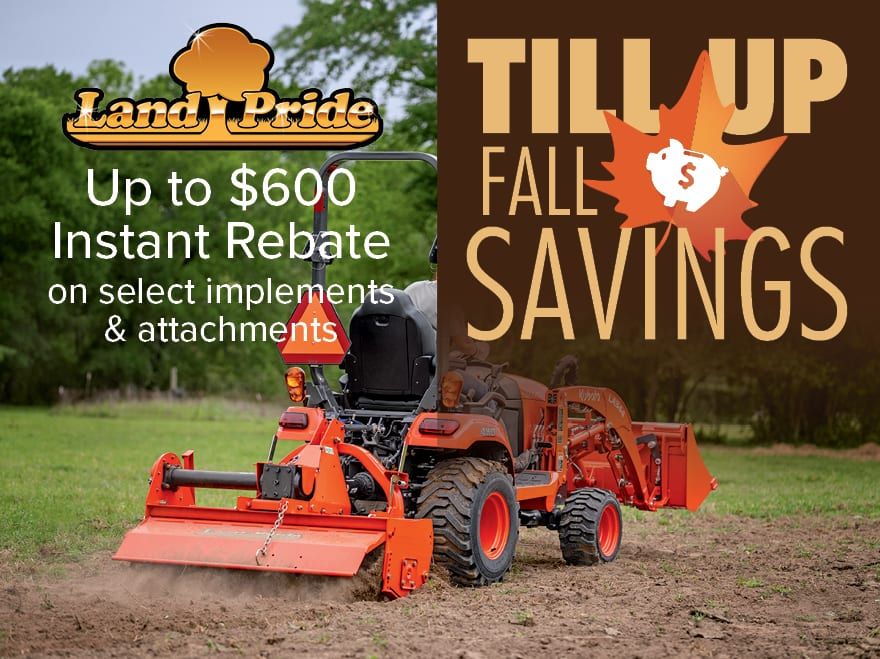 Land Pride Fall Savings